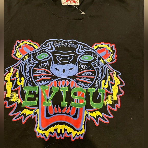 BNWT Authentic EVISU T-shirt Japan Streetwear Brand Size Medium - Picture 2 of 8